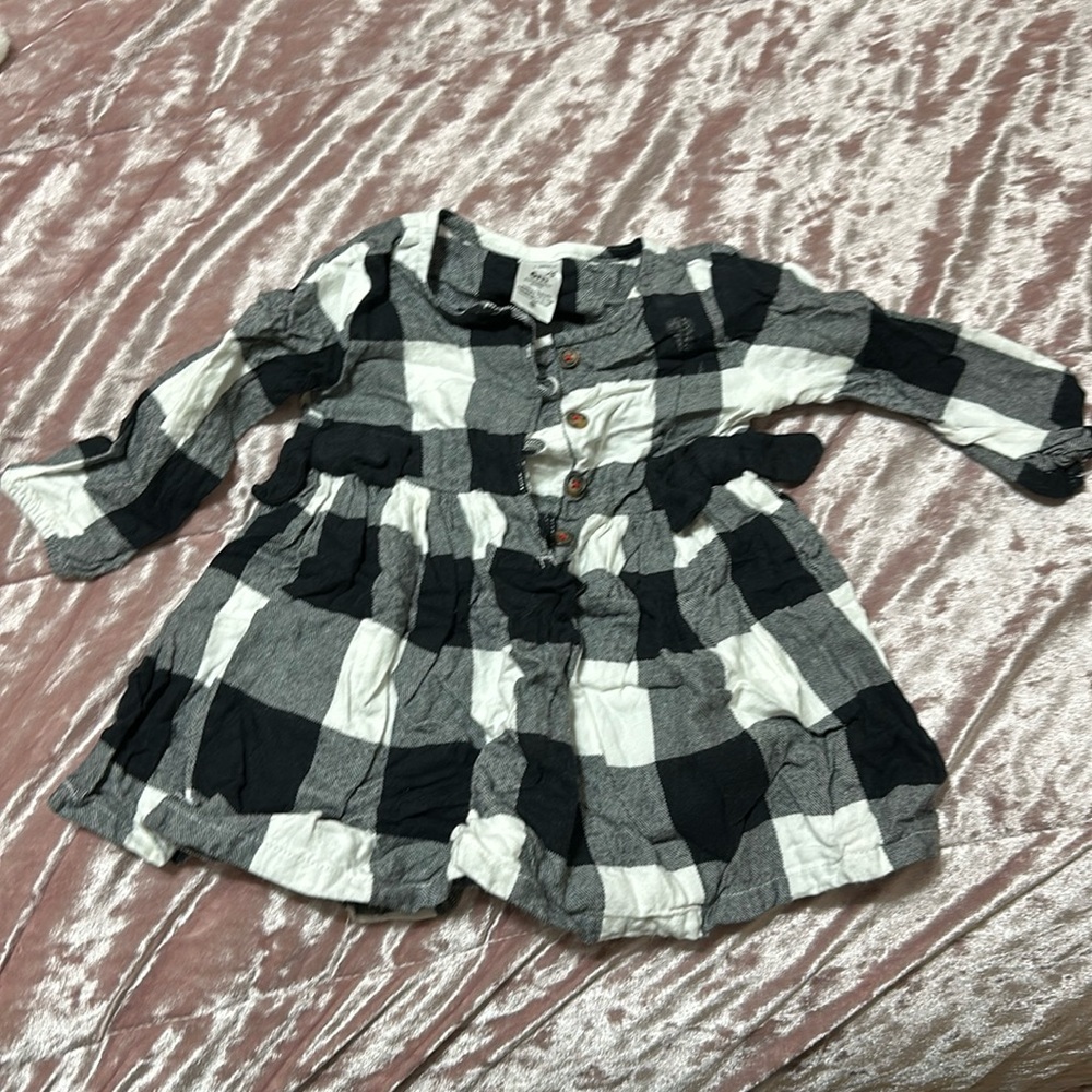 Baby gingham dress